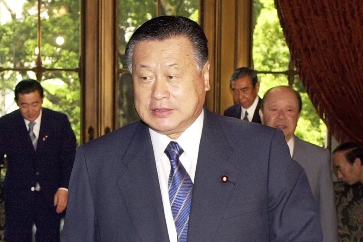 希少】内閣総理大臣 森喜朗 親筆「切磋琢磨」色紙 額装 保管品 状態