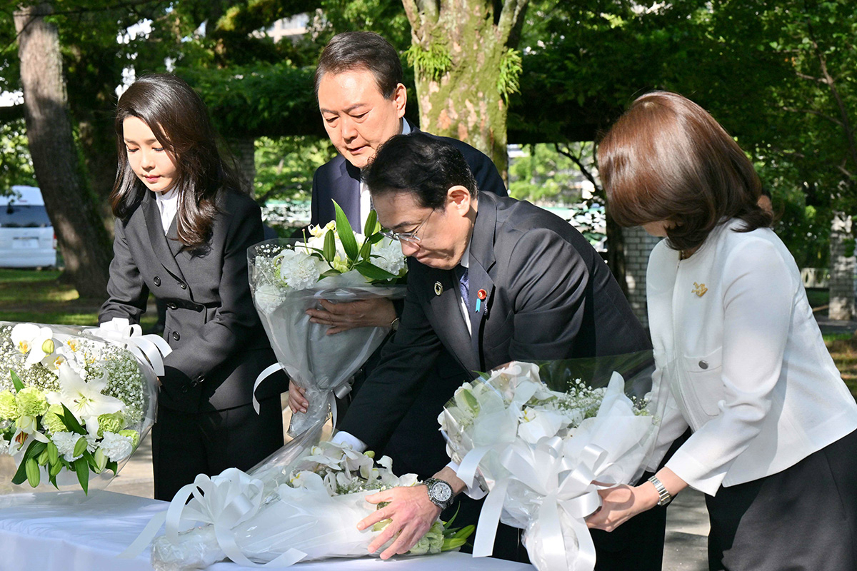 李王朝 李グウ公殿下 接見 案内状 岸田首相と尹錫悦大統領が参拝した広島「韓国人原爆犠牲者慰霊塔」秘話