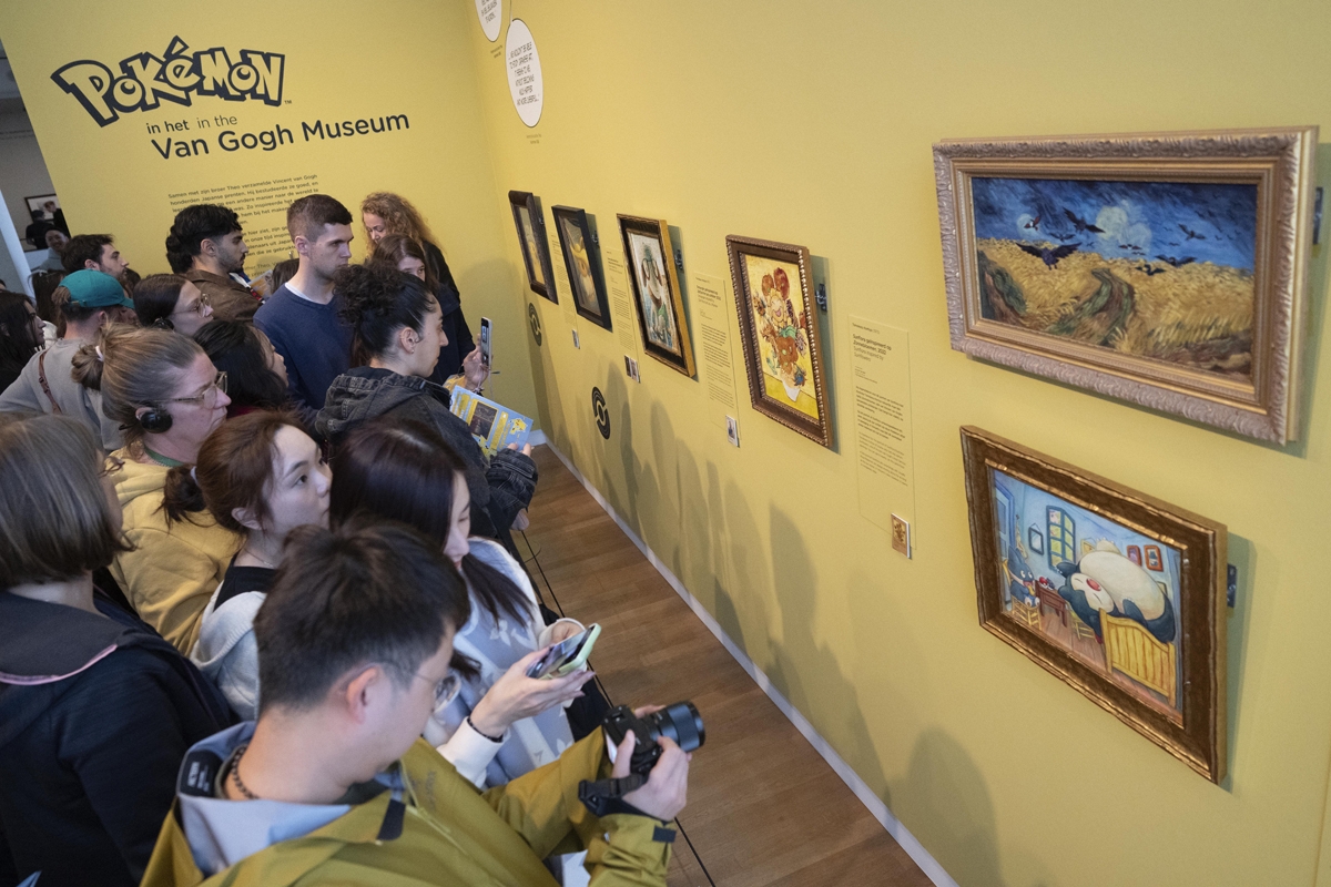転売ヤーも殺到する事態に】世界で話題の「ポケモン×ゴッホ」コラボ展