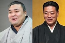 【非売品】大関霧島・元横綱鶴竜 直筆サイン入り 枡 陸奥部屋 大関昇進記念 元横綱・鶴竜が音羽山部屋立ち上げで、大関・霧島が所属する陸奥部屋の