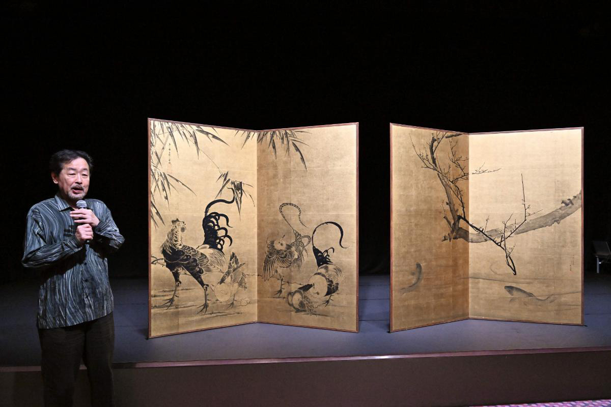 伊藤若冲と円山応挙が同じフォーマットで描いた作品を発見 最新技術で