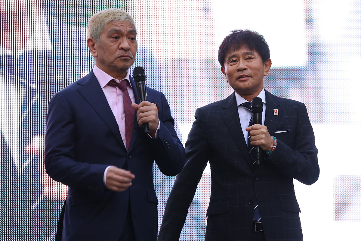 ダウンタウン・浜田雅功「復活の舞台」で松本人志が「サプライズ登場