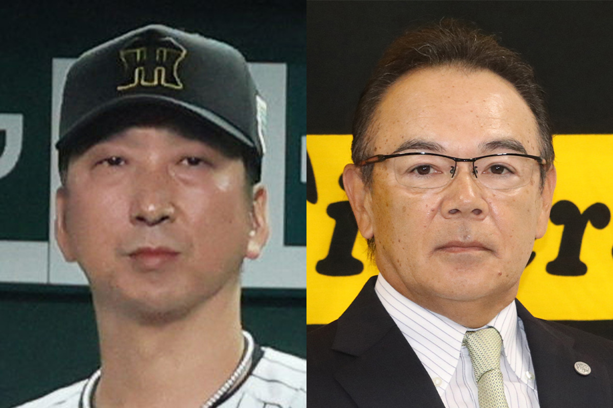 写真】阪神・藤川球児監督 和田豊・元監督が「18歳年上のヘッドコーチ