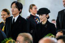 ノルウェー前国王ハラルド５世の葬儀に主席した秋篠宮夫妻
